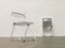 Italian Space Age Plia Folding Chairs by Giancarlo Piretti for Castelli, Set of 4 1