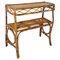 Italian Bamboo Console Table, 1950s, Image 1