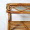 Italian Bamboo Console Table, 1950s, Image 7