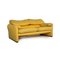 Yellow Fabric Maralunga 2-Seat Sofa from Cassina 9