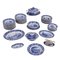 Palissy Pottery Dishes Service Set, Image 1