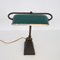 Lámpara de escritorio con pantalla esmaltada, años 30, Imagen 6