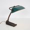 Desk Lamp with Enameled Hood, 1930s 1