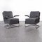 Armchairs Grey Herringbone by Mart Stam for Mucke Melder, 1930s, Set of 2, Image 7