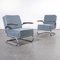 Armchairs Blue Fleck by Mart Stam for Mucke Melder, 1930s, Set of 2 1