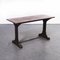 French Rectangular Cafe Dining Table Model 1114.3, 1930s 1