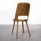 French Light Beech & Bentwood Mondor Dining Chairs by Joamin Baumann, 1960s, Set of 4 2