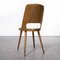 French Light Beech & Bentwood Mondor Dining Chairs by Joamin Baumann, 1960s, Set of 4, Image 2