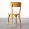 French Blonde Beech & Bentwood Dining Chairs Model 1402 from Baumann, 1950s, Set of 4 11