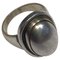 Sterling Silver Ring with Silver Stone No 46a from Georg Jensen 1
