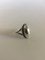 Sterling Silver Ring No 9 with Silver Stone from Georg Jensen 2