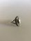 Sterling Silver Ring No 9 with Silver Stone from Georg Jensen, Image 2