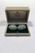 Cufflinks drom Dragsted Silversmith Celadon Glaze by Jais Nielsen for Royal Copenhagen, Image 6