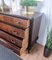 Mid-Century Modern Italian Wood & Brass Chest of 4 Drawers, Image 5