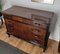 Mid-Century Modern Italian Wood & Brass Chest of 4 Drawers 7