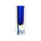 Hand-Crafted Blue Murano Small Glass Vase by Flavio Poli, Italy, 1960, Image 2
