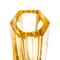 Hand-Crafted Yellow Murano Small Glass Vase by Flavio Poli, Italy, 1960, Image 4