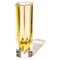 Hand-Crafted Yellow Murano Small Glass Vase by Flavio Poli, Italy, 1960, Image 1