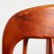 Teak Model 16 Dining Chairs by Johannes Andersen for Uldum, Set of 4, Image 8