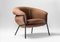 Fabric and Iron Grasso Armchair by Stephen Burks for BD 8