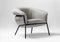 Fabric and Iron Grasso Armchair by Stephen Burks for BD 2