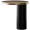 Cylinda Table Lamp in Satin Gold by Angeletti & Ruzza for Oluce 1