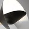 Schwarze Mid-Century Modern Saturn Wandlampen von Serge Mouille, 2er Set 4