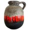 Large Pottery Fat Lava Multi-Color 484 Floor Vase from Scheurich, 1970s, Image 1
