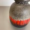Large Pottery Fat Lava Multi-Color 484 Floor Vase from Scheurich, 1970s, Image 6