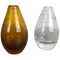 Bubble Glass Vases by Hirschberg, Germany, 1970s, Set of 2 1