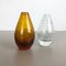 Bubble Glass Vases by Hirschberg, Germany, 1970s, Set of 2, Image 3