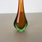 Large Murano Glass Sommerso Single-Stem Vase by Flavio Poli, Italy, 160s 9