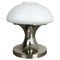 Original Modernist Mushroom Sputnik Table Light with Opal Shade, Italy, 1970s 1