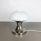 Original Modernist Mushroom Sputnik Table Light with Opal Shade, Italy, 1970s 2