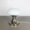 Original Modernist Mushroom Sputnik Table Light with Opal Shade, Italy, 1970s, Image 2