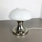 Original Modernist Mushroom Sputnik Table Light with Opal Shade, Italy, 1970s, Image 3