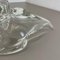 Heavy XXL Murano Glass Lucid Bowl Shell Element Shell Murano, Italy, 1970s, Image 18