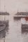 Puerto postimpresionista con barcos de pesca, óleo sobre lienzo, enmarcado, Imagen 7
