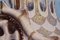 Guell de Gaudi, Fin 20ème Siècle, Huile sur Panneau, Encadrée 7