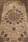 Large Hand Woven Beige Rug 2