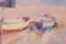 Bateaux de Pêche Post-impressionnistes, 20ème Siècle, Huile sur Panneau, Encadré 5