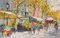 Scena di mercato vivace, 2014, olio su tela, con cornice, Immagine 1