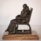 Sitzender Mönch aus Bronze 3