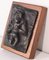 Bronze Plaque of Mother and Child by Manuel Martinez Hugué 5