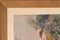 Juan de Palau Buixo, Gran paisaje con carro, siglo XX, Acuarela sobre papel, Enmarcado, Imagen 11