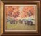 M. Casas, Autumn Market Scene, 1992, Oil on Canvas, Framed 2