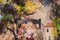 Robert Vernet-Bonfort, Surreal Garden, 20th-Century, Oil on Canvas, Framed, Image 6