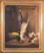 Guillermo Martinez Soliman, Natura morta con lepre e melone, metà XX secolo, olio su tela, con cornice, Immagine 2