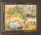 R. Saralid, Impressionist Summer Garden, 20th-Century, Oil on Canvas, Framed 2