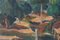 Camois, Impressionistische Mediterrane Landschaft mit Blick auf Fluss und Berge, 1945, Öl auf Leinwand, Gerahmt 5